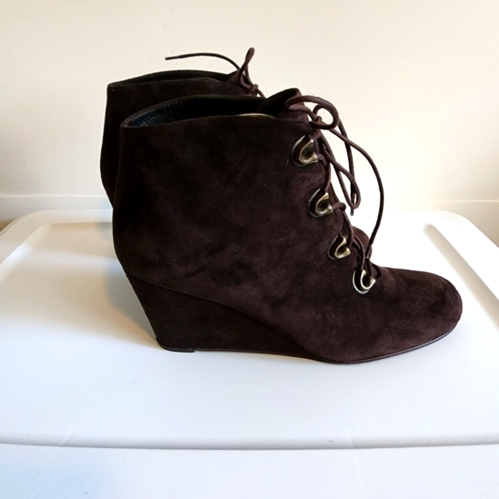 Stuart Weitzman Hidden Wedge Booties - image 3